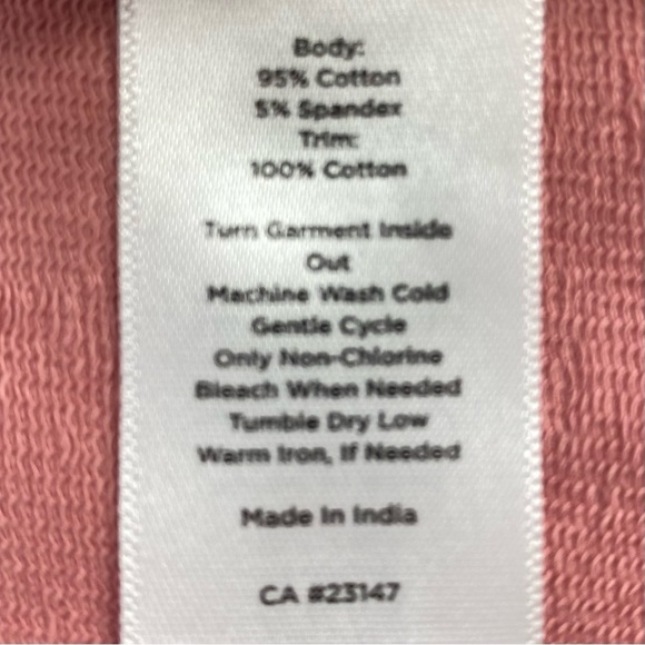 Talbots Women’s Dusty Rose Pink Long-Sleeve Top, Lace Eyelet Ruffle Trim, Size L - Picture 11 of 11